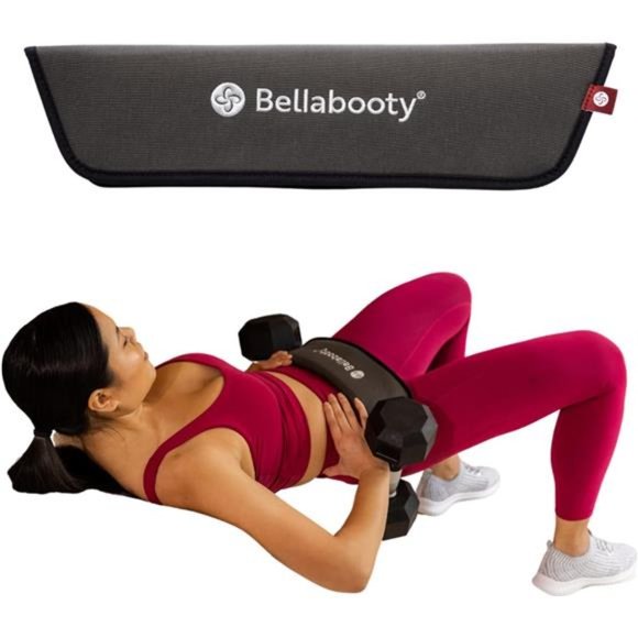 Exercise Hip Thrust Belt with Dumbbellsor Plates, Slip-Resistant - Picture 1 of 6